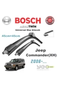 Bosch  Jeep Commader Aerotwin Muz Silecek Takımı thumbnail 1