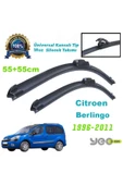 YEO  Citroen Berlingo Aeroflex Muz Silecek Takımı 1996-2010 thumbnail 1