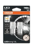 Osram  Çift Duy Sarı 1016 Led Stop Ampulü LEDriving SL 7528DYP.02B (2'li Paket) - 1