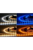 YEOUTH  12v 5 Metre Şerit Led Dış Merkan Mekan Tek Çipli Beyaz - 1