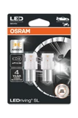Osram  Led Sinyal Ampulü LEDriving SL 12V PY21W 7507DYP.02B 4 Yıl Garantili (Takım - 2 Adet) - 1