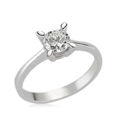 Gümüş Tek Taş Bayan Yüzük  SL9800 thumbnail 1