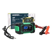UCOMEN UC-C120501B 12V 6A LCD GÖSTERGELİ AKILLI AKÜ ŞARJ CİHAZI - 2