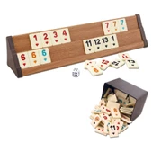 1010464 VİP Ahşap Okey Takımı Açık Renk ,Star okey - 1