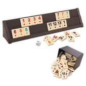 1010464 VİP Ahşap Okey Takımı Açık Renk ,Star okey - 6