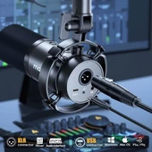 Maono PD200X USB/XLR Podcast Mikrofon (Beyaz) thumbnail 6