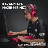Logitech G PRO X Superlight 2 910-006798 Pembe Lightspeed Hero Şarjlı Optik Kablosuz Oyuncu Mouse OUTLET - 5