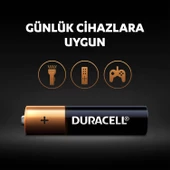 Duracell Alkalin AAA İnce Kalem Pil, 1,5V (LR03 / MN2400), 4’lü Paket - 4