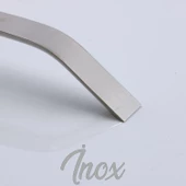 Şahin Metal İnox Kulp 128 mm Mobilya Çekmece Mutfak Dolabı Dolap Kapak Kulpları Kulb Kulpu 12.8 cm thumbnail 6