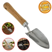 Kürek Bahçe Küreği Bahçıvan Saksı Çiçek Bitki Mini El Küreği Fide Toprak Hobi Geniş Kürek 32 cm - 1