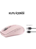 Logitech MX Anywhere 3S 910-006931 Pembe Şarjlı Lazer Kablosuz Mouse - 3