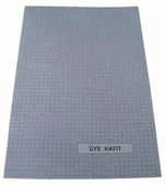 Dilman Üye Kayıt Defteri Karton Kapak - 1