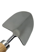 Kürek Bahçe Küreği Bahçıvan Saksı Çiçek Bitki Mini El Küreği Fide Toprak Hobi Geniş Kürek 32 cm - 4