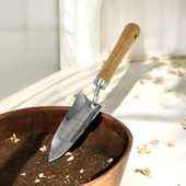 Kürek Bahçe Küreği Ölçekli Bahçıvan Saksı Çiçek Bitki Mini El Küreği Fide Toprak Hobi Dar 32 cm - 4