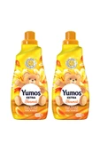 Yumoş Extra Konsantre Çamaşır Yumuşatıcısı Hanımeli 2 x 1440 ML - 2