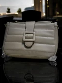 Levidor Özel Renk El Ve Kol Çantası Olarak Tasarlanmış Suni Deri Bayan Omuz Çantası LEVDR.7363930059KUM thumbnail 1