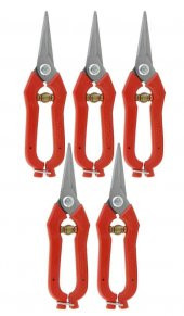 Göcen (5 Adet ) Narenciye Üzüm Bağ Budama Makası 19 Cm (YENİ) - 1