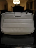 Levidor Özel Renk El Ve Kol Çantası Olarak Tasarlanmış Suni Deri Bayan Omuz Çantası LEVDR.7363930059KUM thumbnail 5