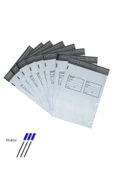 Cepli Mini Boy Kargo Poşeti 17x25+4 cm - 500 Adet (40+40=80 Mikron) - 1