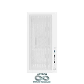 AZTECH AZT101 W Gaming Mid-Tower PC Kasası Beyaz thumbnail 7