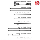 ASUS 850W 80+ PLATINUM ROG LOKI SFX-L PCIE 5.0 TAM MODÜLER POWER SUPPLY - 7
