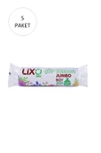 J-500 Jumbo Boy Çöp Torbası 80 x 110 cm 10 Lu Rulo x 5 Paket = 50 Adet (Siyah) - 1