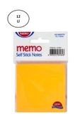 Noki Memo Yapışkanlı Not Kağıdı 75X75 12164 Turuncu - 1