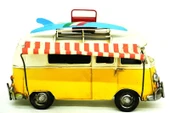 Dekoratif Metal Minibüs Tenteli Camper Van Vosvos C0180 Modeli-M135 - 2