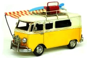 Dekoratif Metal Minibüs Tenteli Camper Van Vosvos C0180 Modeli-M135 - 3