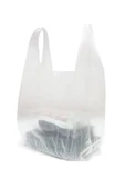 Şeffaf Atlet Poşet Küçük Boy 24x43 cm 1 Paket Takriben 300 Adet - 1