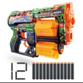 sünger Atan X-Shot Excel Skins Dread Blaster 12 Dartlı Oyuncak Silah - 1