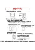 Monozone Kapı Zili 1Buton 1Alıcı Su Geçirmez Beyaz Kablosuz Pil Gerektirmez Kapı Zili - 4