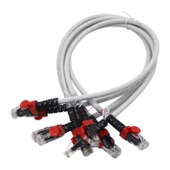 HCS CAT6 UTP LSOH 0,50 MT GRİ PATCH CORD ( 5'Lİ PAKET ) - 2