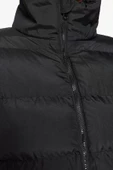Tasarım Düz Astarlı Yaka Standart Oversize Dik Kadın Dik Yaka Su İtici Kışlık Şişme Mont - 5