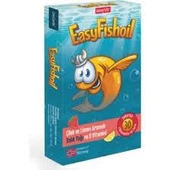 EasyFishoil Çocuk Çilek ve Limon Aromalı 30 Çiğneme Tableti - 1