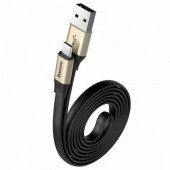 Baseus Nimble 2A Type-C Şarj ve Data Kablosu 1.2 Metre Gold CATMBJ-AOV - 1