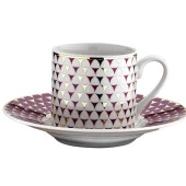 Kütahya Porselen Rüya 77512 Desen Kahve Fincan Takımı - 1