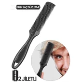 ModaCar 2 Jiletli Kırık Saç Sakal Düzletme İnceltme Tarağı - 1