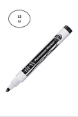 Mas Permanent Marker 9175 - Yuvarlak Uç - Siyah 12 Li - 1