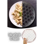 ModaCar Mantı Kalıbı Tek Seferde 61 Mantı Lallula Design - 1