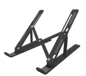 7 Kademeli Ayarlı Katlanabilir Laptop Tablet Standı Siyah - 1