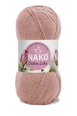5 Adet Cotton Lüks Yelek Tunik Kazak Bluz Hırka İpi Yünü Pudra 97545 - 2