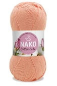 5 Adet Cotton Lüks Yelek Tunik Kazak Bluz Hırka İpi Yünü Somon 97594 - 2