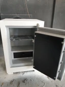 Yangın Ve Depremde Dayanıklı Çelik Para Kasaları 65 Cm Beyaz Gold Çizgili Şifreli - 3