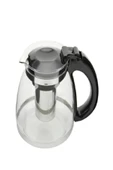 Çelik Süzgeçli Cam Çaycı Servis Demlik 1500 Ml. Royaleks-7488 - 1