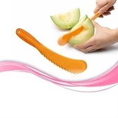 Pratik Kolay Kavun Kesme Çekirdek Ayıklama Bıçağı Plastik Aparat - 2