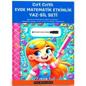 Cırt Cırtlı Evde Matematik Etkinlik YAZ-SİL Kitabı thumbnail 1