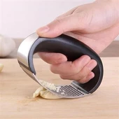 Yeni Sarımsak Ezici Paslanmaz Çelik Garlic Press - 3