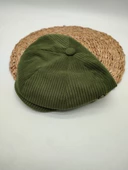 Kadife Kumaş Klasik Erkek Kasket Modern Tarz Yeşil Renk - 5