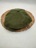 Kadife Kumaş Klasik Erkek Kasket Modern Tarz Yeşil Renk - 1